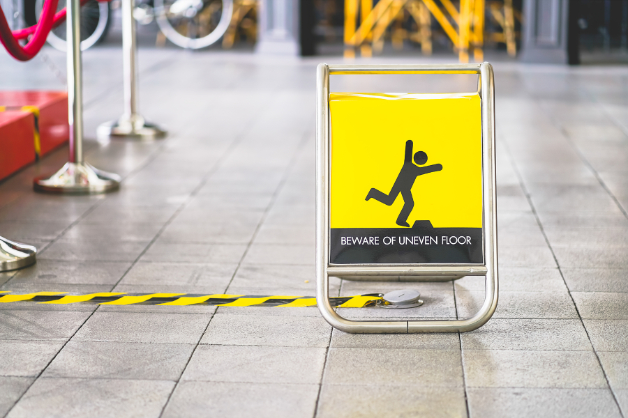 Hazards that Commonly Cause Slip and Fall Accidents